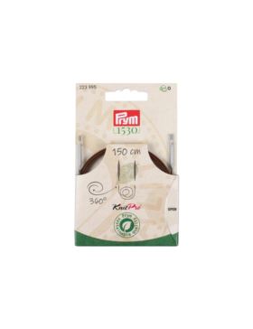 Żyłka wymienna obrotowa do drutów naturalnych PRYM - KnitPro - 150 cm - 223995