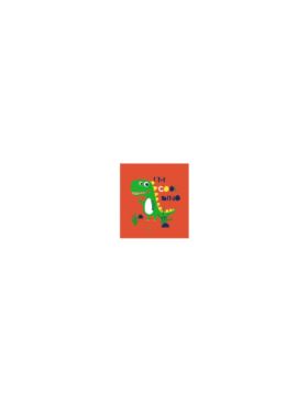 Aplikacje termoprzylepne drukowane LECCO - Dino - 06469 - 40szt./opak.
