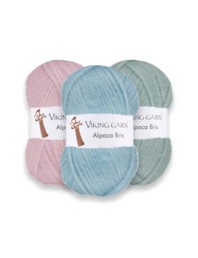 Włóczka/zestaw - Viking Garn - Alpaca Bris - 20 kol. x 1 motek (50g) - 1kg/opak.