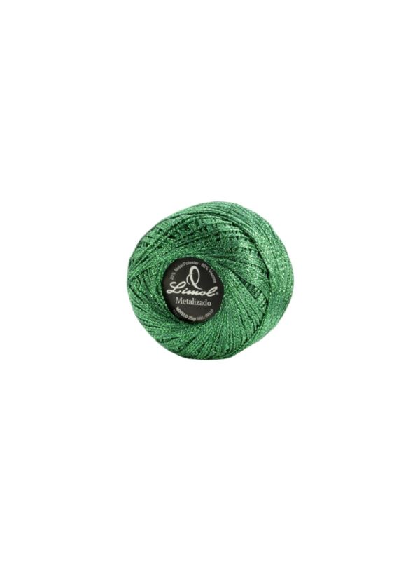 Kordonek LIMOL - Metalizado - 80% wiskoza 20% poliester - 104mb x 50g/opak.