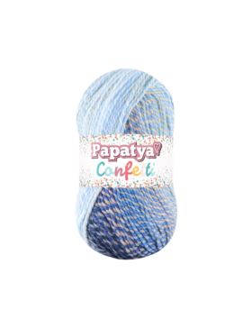 Włóczka - Papatya - Confetti - 0,5kg/opak.