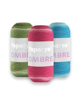 Włóczka - Papatya - Ombre - 0,6kg/opak.