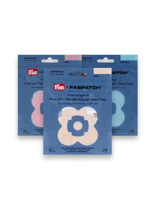 Łaty samoprzylepne PRYM x FabPatch - Stretch - 3szt./opak.