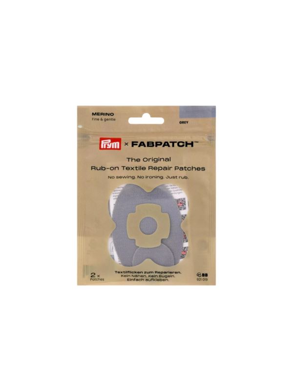 Łaty samoprzylepne PRYM x FabPatch - Merino - 2szt./opak.