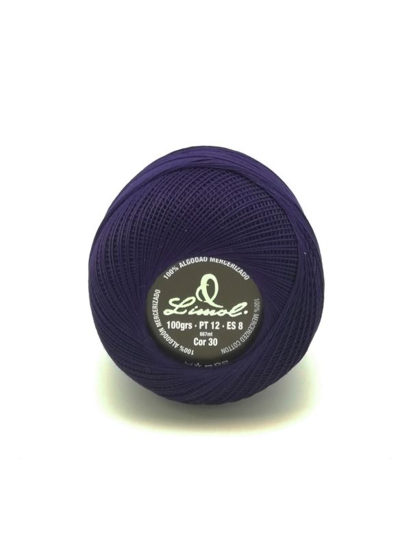 Kordonek LIMOL - Mercerizado - 100% bawełna - gr.12 - 667mb x 0,4kg/opak.