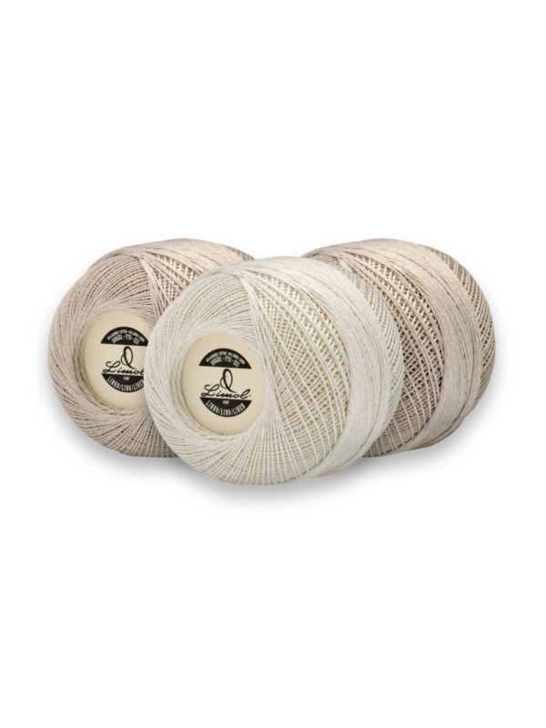 Kordonek LIMOL - Linho - 60% bawełna 40% len - gr.6 - 455mb x 0,4kg/opak.