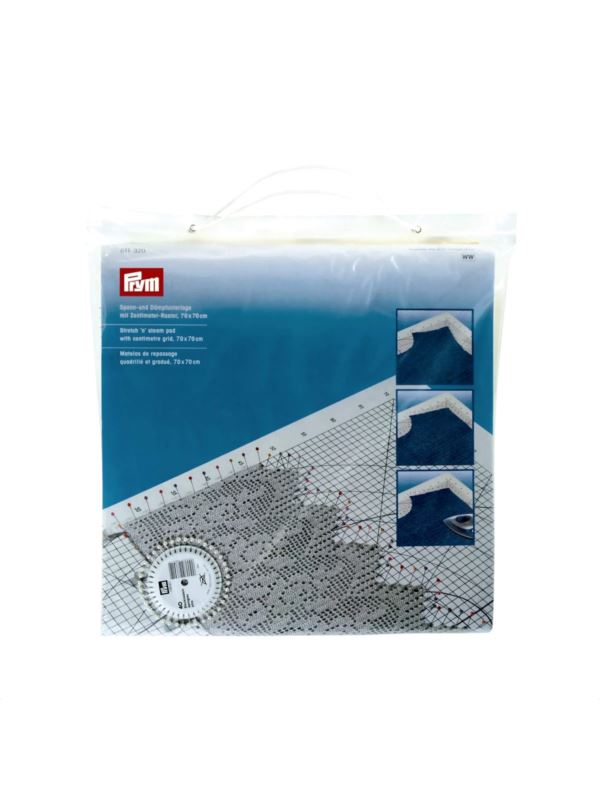 Mata usztywniająca + szpilki do robótek ręcznych PRYM - 70x70 cm - 611320