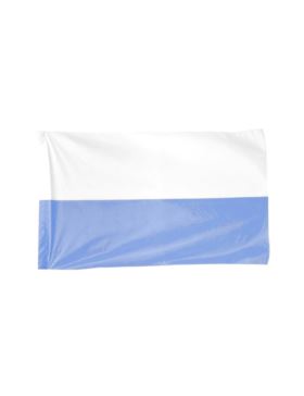 Flaga materiałowa - 60x100 cm - biało/niebieska