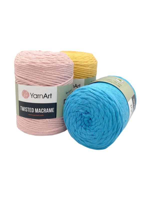 Sznurek makrama - Yarn Art. - Twisted Macrame - ok.500g/szt.