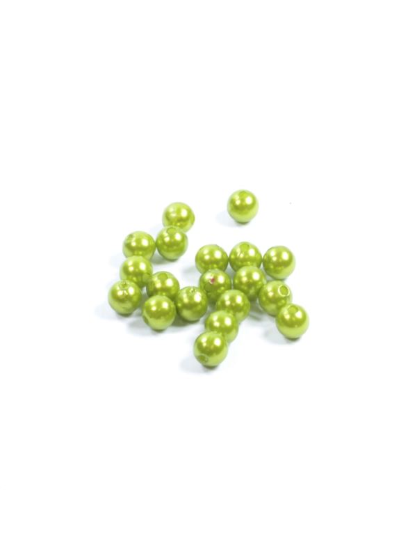 Koraliki plastikowe - 6 mm - 0,5kg/opak.