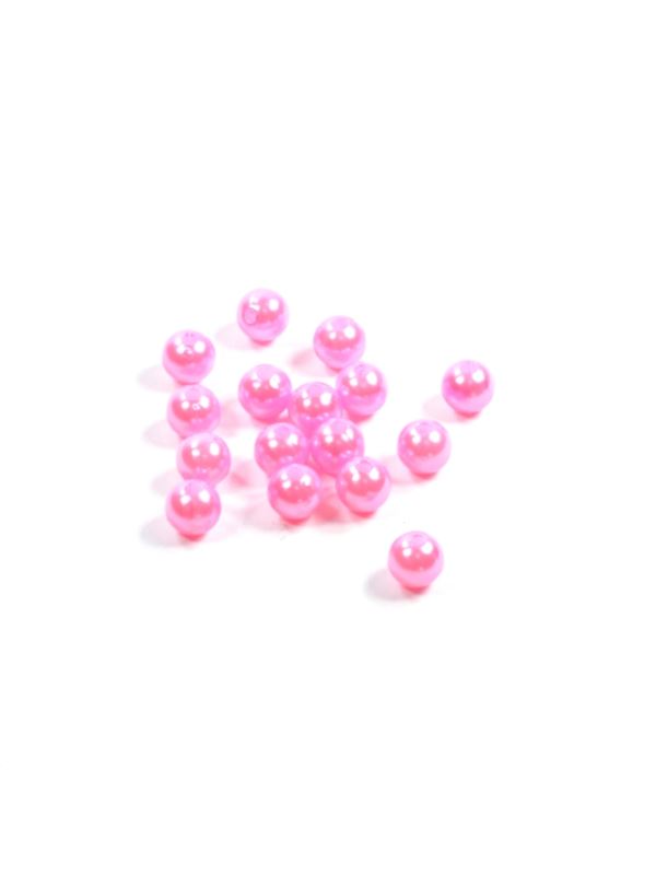Koraliki plastikowe - 6 mm - 0,5kg/opak.
