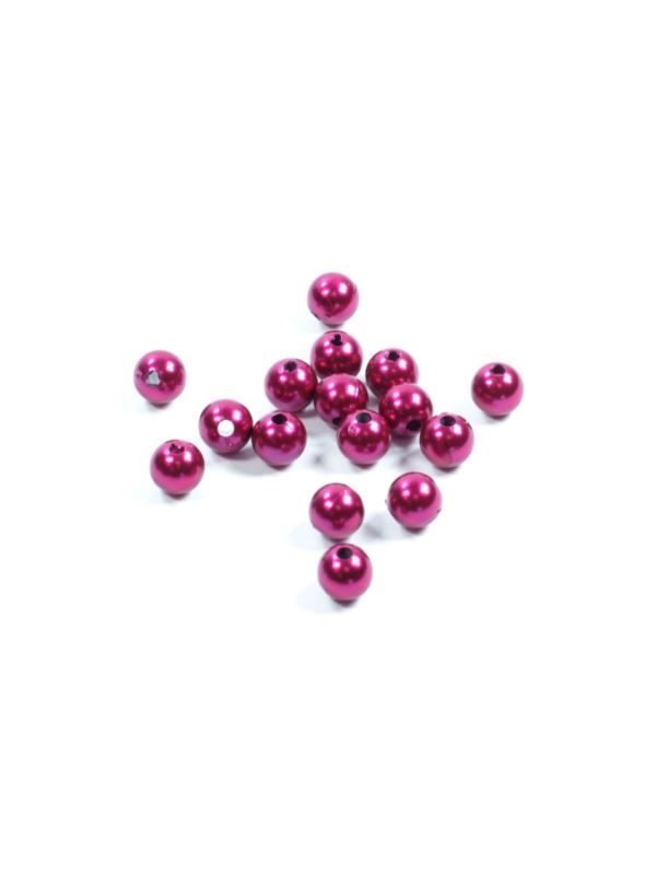 Koraliki plastikowe - 6 mm - 0,5kg/opak.