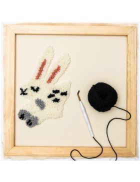 Ramka drewniana do punch needle RICO DESIGN - 45x45 cm - 95321.00.00