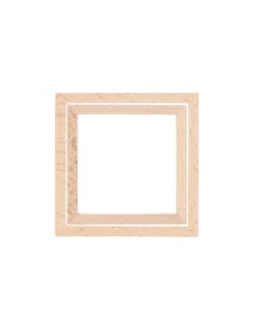 Ramka drewniana kwadratowa RICO DESIGN - 11x11 cm - 100211