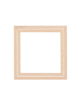 Ramka drewniana kwadratowa RICO DESIGN - 14,5x14,5 cm - 100212