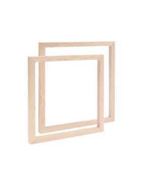Ramka drewniana kwadratowa RICO DESIGN - 14,5x14,5 cm - 100212