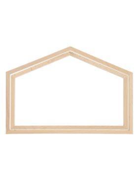 Ramka drewniana domek RICO DESIGN - 27,5x19 cm - 100180