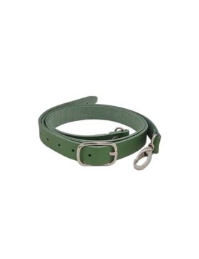 Pasek do toreb skórzany naturalny regulowany z karabińczykiem - Jucht - 1400 mm - PK140