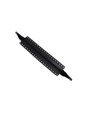 Zamek do toreb skórzany naturalny - Jucht - 35 cm - ZZ25