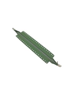 Zamek do toreb skórzany naturalny - Jucht - 35 cm - ZZ25