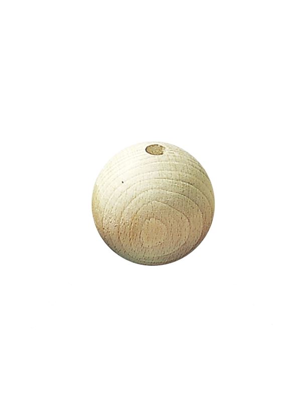 Koraliki drewniane naturalne KNORR PRANDELL - 50 mm - 2460506 - 4szt./opak.