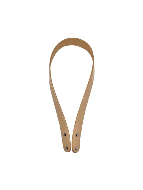 Ucho do toreb skórzane naturalne gładkie - Jucht - 650 mm - UG
