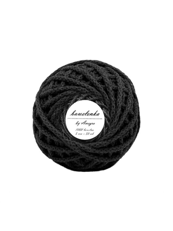 Sznurek bawełniany - Bawełenka - 5 mm - 50mb/opak.