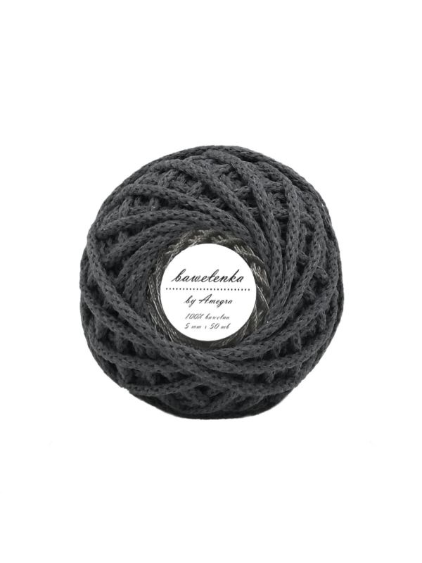 Sznurek bawełniany - Bawełenka - 5 mm - 50mb/opak.