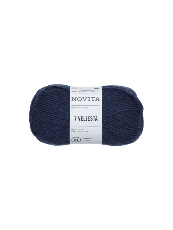 Włóczka - Novita - 7 Veljesta - 0,5kg/opak.