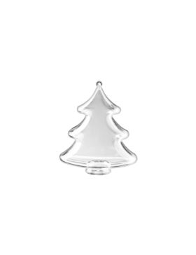 Bombka plastikowa otwierana KNORR PRANDELL - 100 mm - choinka - 6917828