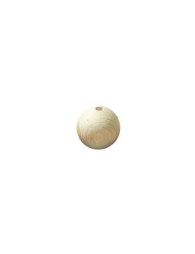 Koraliki drewniane naturalne KNORR PRANDELL - 20 mm - 2460204 - 10szt./opak.