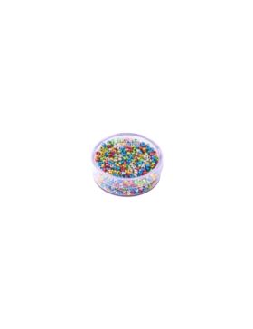Koraliki szklane w pudełku KNORR PRANDELL - 2,5 mm - mix - 17g/opak.