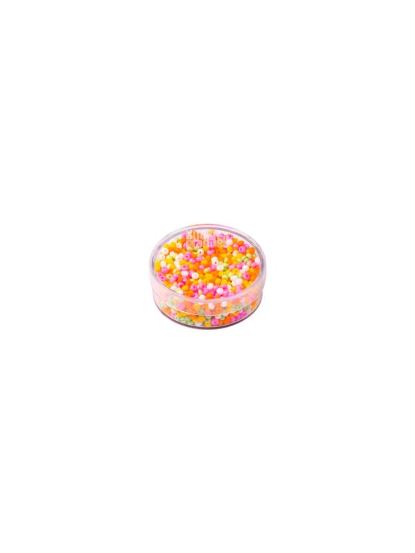 Koraliki szklane w pudełku KNORR PRANDELL - 2,5 mm - mix - 17g/opak.