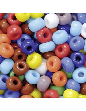 Koraliki szklane KNORR PRANDELL - 5 mm - mix - 35g/opak.