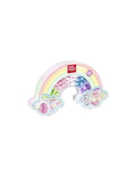 Zestaw koralików plastikowych KNORR PRANDELL - Tęcza - 6115152 - 36g/opak.