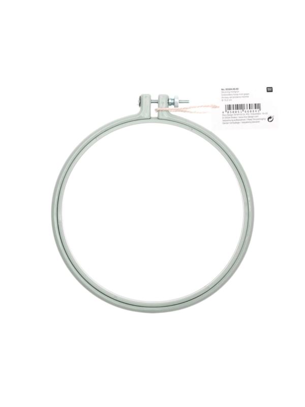 Tamborek plastikowy RICO DESIGN - 152 mm - miętowy - 95324.00.00