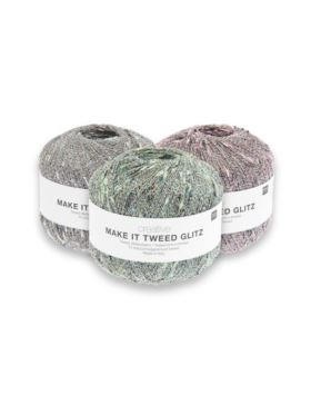 Włóczka - Rico Design - Creative Make it Tweed Glitz - 100g/opak.