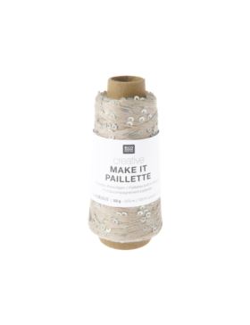 Włóczka cekinowa - Rico Design - Creative Make it Paillette - 50g/szt.
