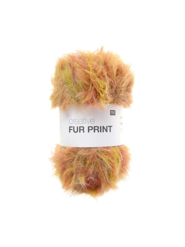 Włóczka - Rico Design - Creative Fur Print - 500g/opak.
