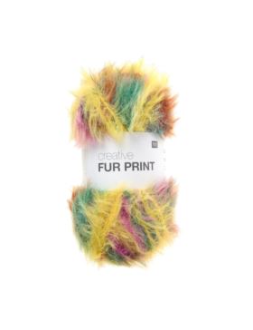Włóczka - Rico Design - Creative Fur Print - 500g/opak.