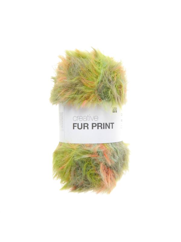Włóczka - Rico Design - Creative Fur Print - 500g/opak.