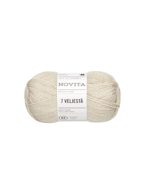 Włóczka - Novita - 7 Veljesta - 0,5kg/opak.