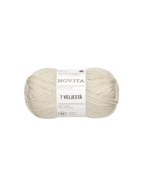 Włóczka - Novita - 7 Veljesta - 0,5kg/opak.