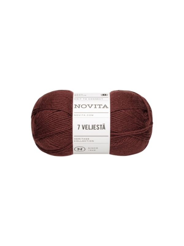 Włóczka - Novita - 7 Veljesta - 0,5kg/opak.