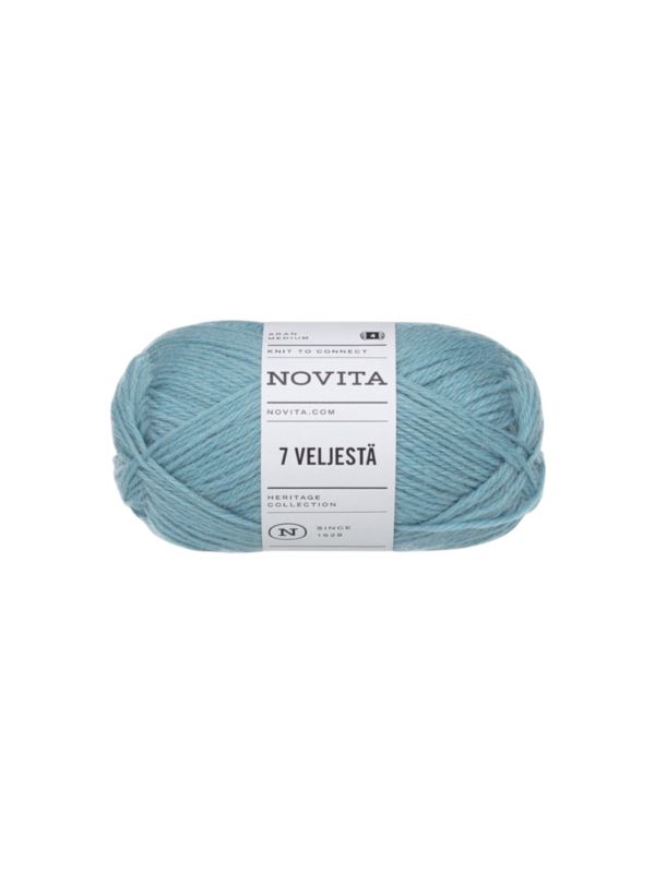 Włóczka - Novita - 7 Veljesta - 0,5kg/opak.