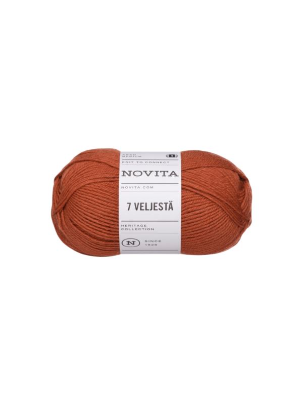 Włóczka - Novita - 7 Veljesta - 0,5kg/opak.
