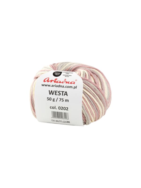 Włóczka - Ariadna - Westa 2 - 0,3kg/opak.