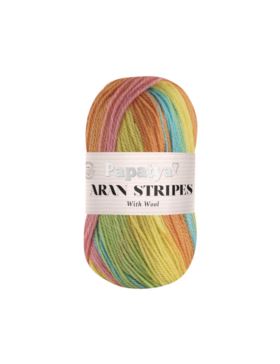 Włóczka - Papatya - Aran Stripes - 0,5kg/opak.