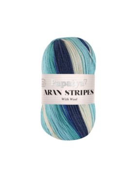 Włóczka - Papatya - Aran Stripes - 0,5kg/opak.