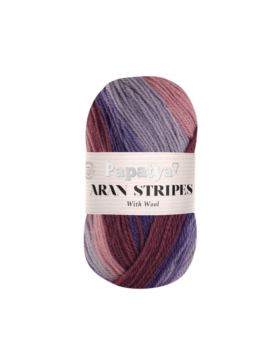 Włóczka - Papatya - Aran Stripes - 0,5kg/opak.
